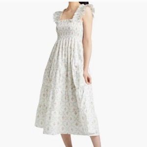 ⭐️⭐️⭐️ Hill House Nap floral cotton dress . Size S .